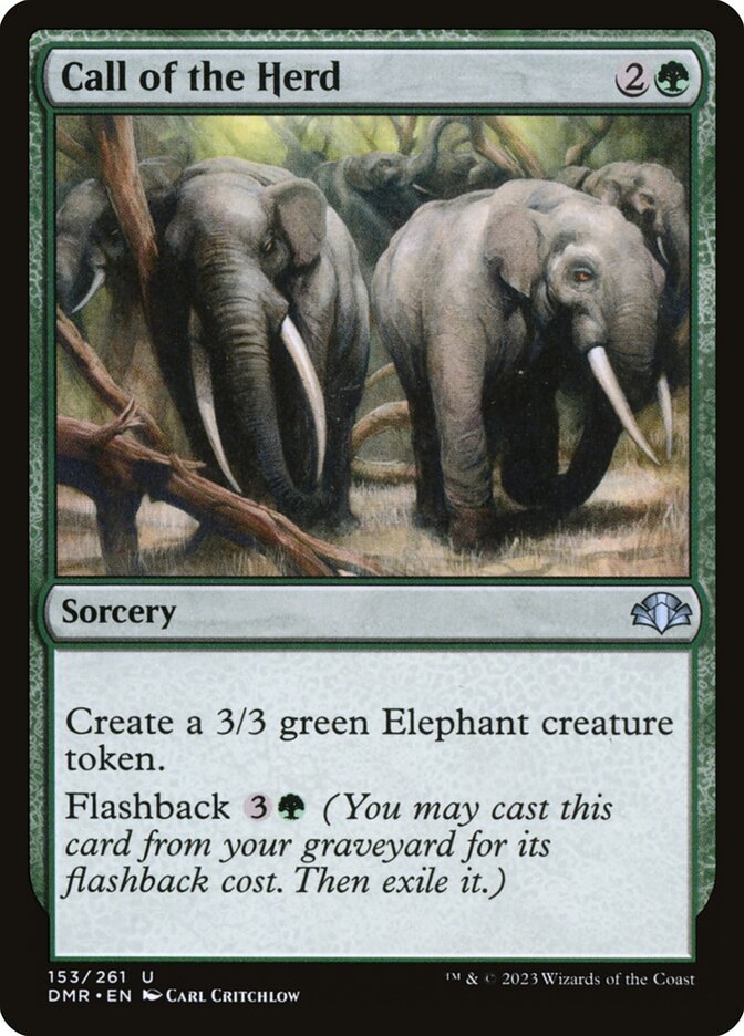 Call of the Herd - Foil