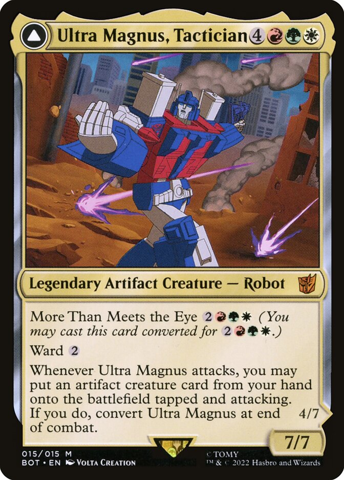 Ultra Magnus, Tactician // Ultra Magnus, Armored Carrier - Foil