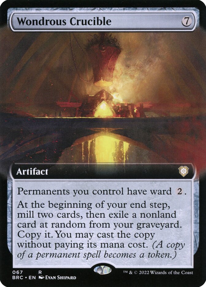 Wondrous Crucible - Extended Art