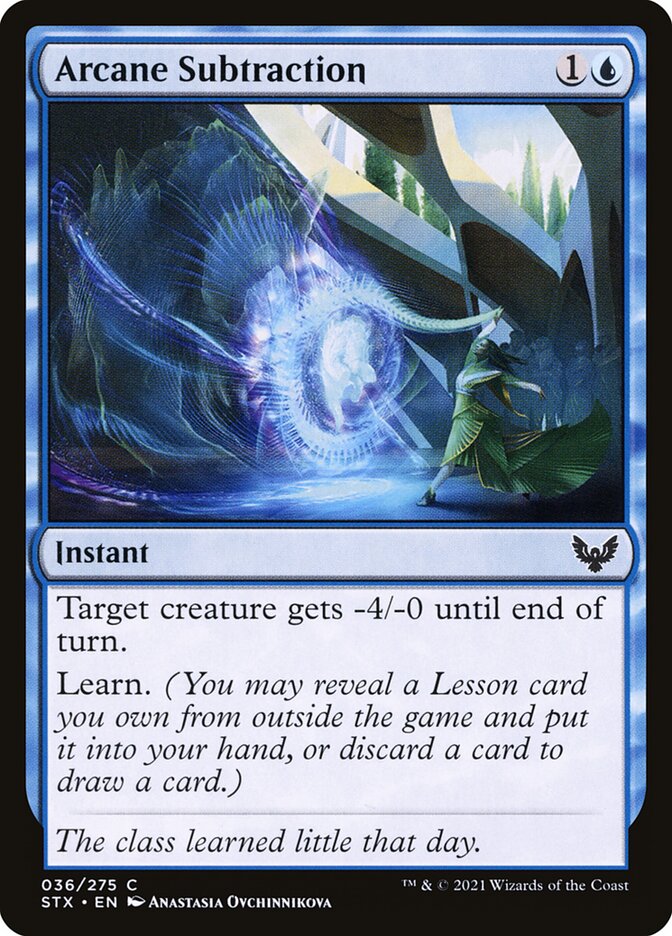 Arcane Subtraction - Foil