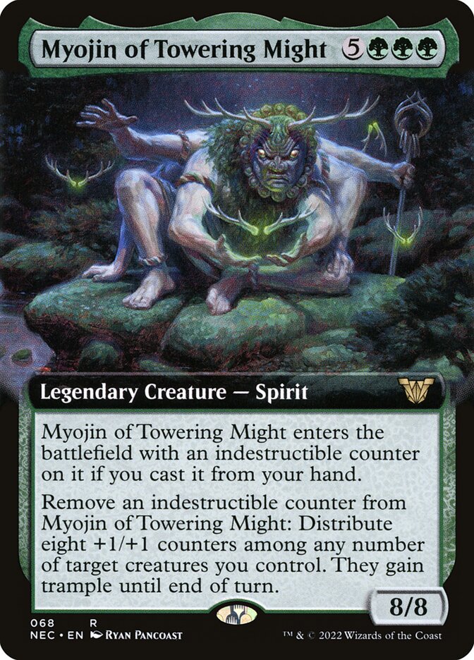 Myojin of Towering Might - Extended Art