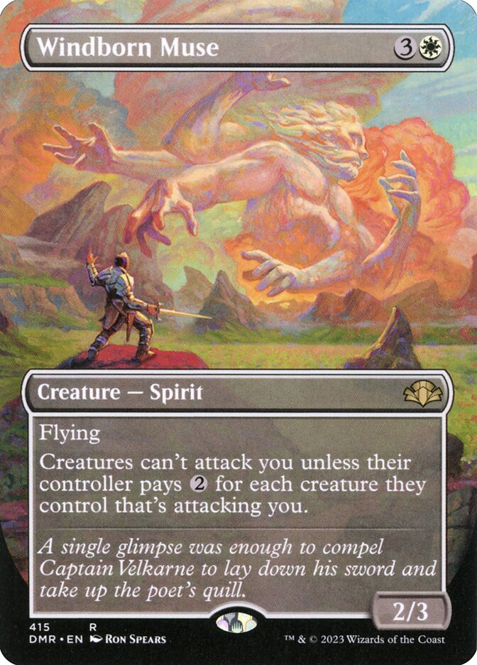 Windborn Muse - Borderless - Foil