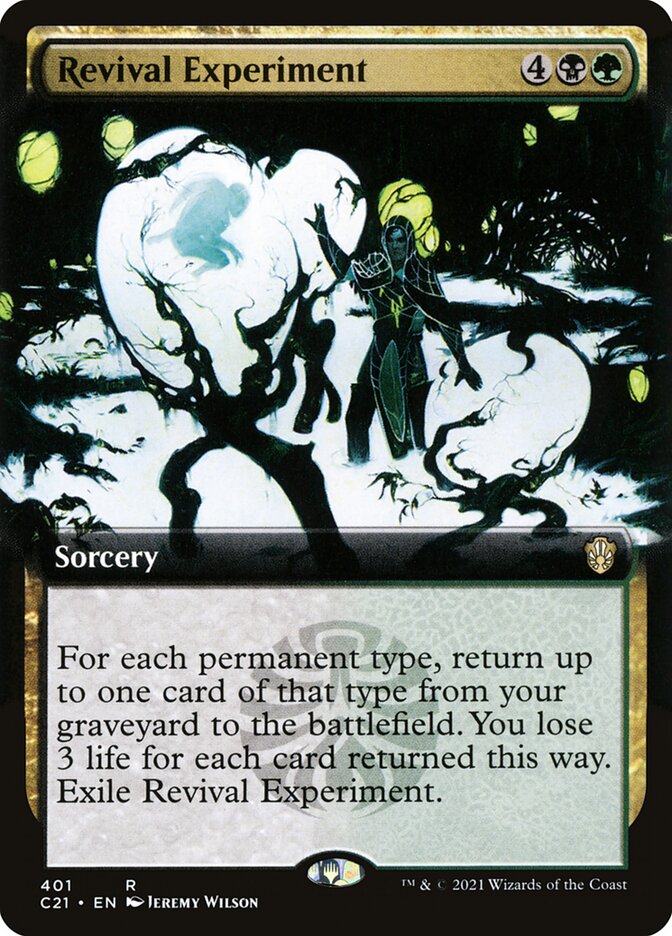 Revival Experiment - Extended Art