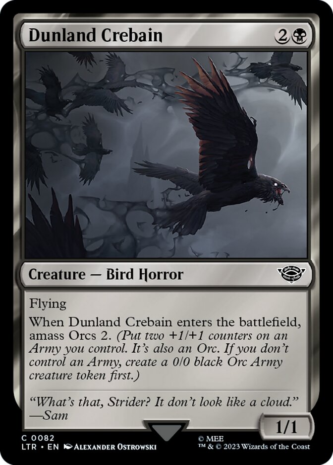 Dunland Crebain - Foil