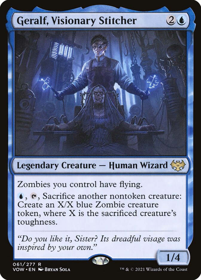 Geralf, Visionary Stitcher - Foil