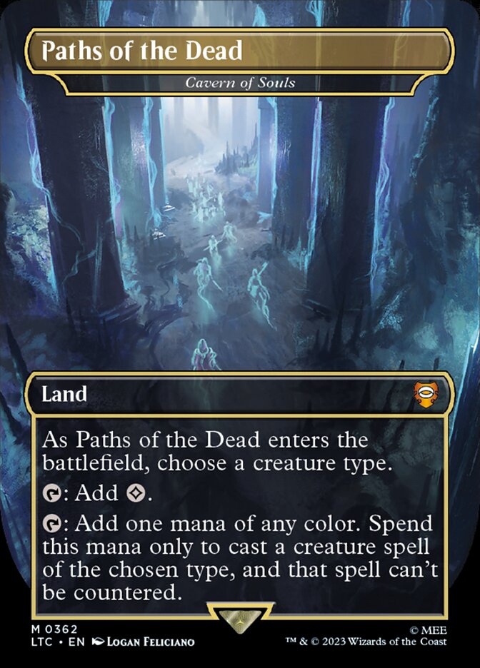 Paths of the Dead (Cavern of Souls) - Borderless - Foil