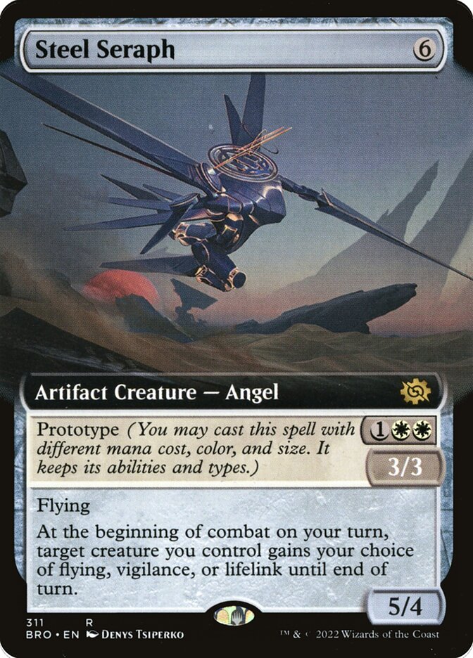 Steel Seraph - Extended Art - Foil