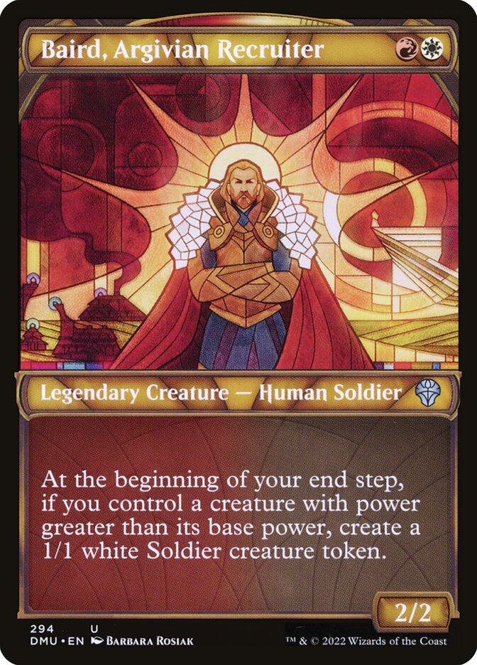 Baird, Argivian Recruiter - Showcase - Foil