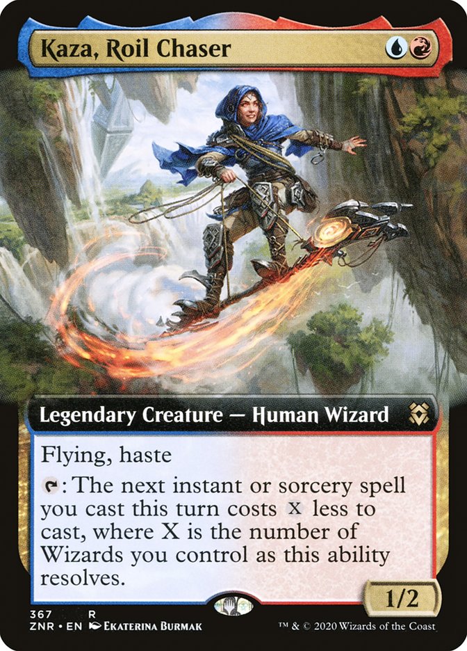 Kaza, Roil Chaser - Extended Art - Foil