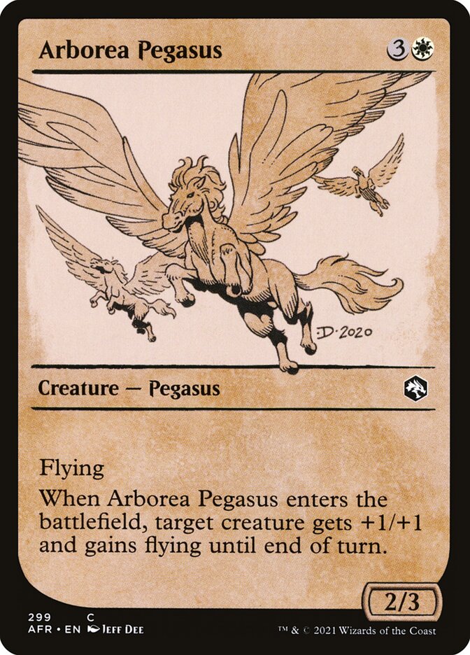 Arborea Pegasus - Showcase - Foil