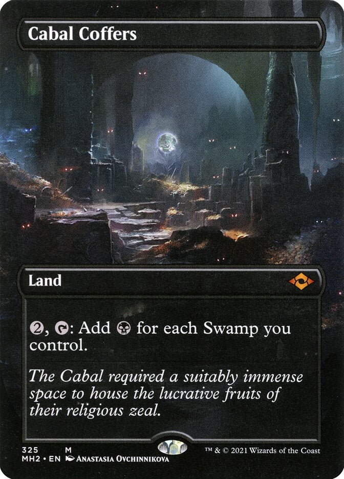 Cabal Coffers - Borderless - Foil