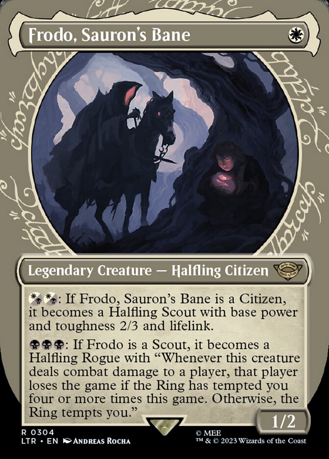 Frodo, Sauron's Bane - Showcase - Foil