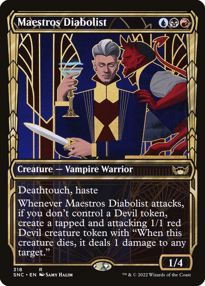 Maestros Diabolist - Showcase - Foil