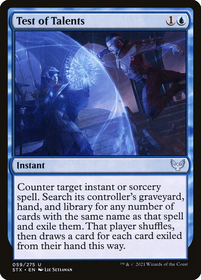 Test of Talents - Foil