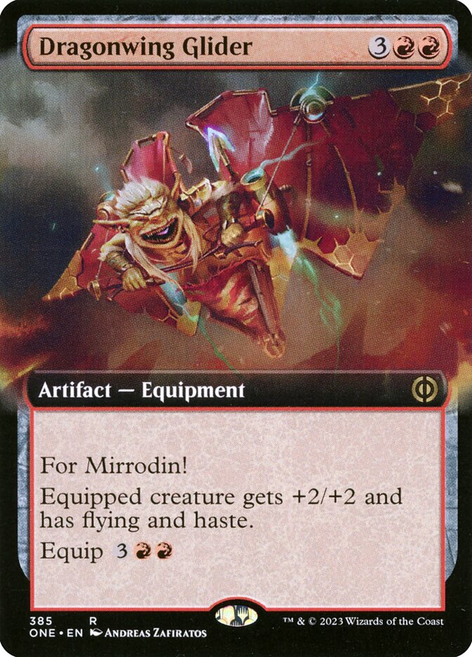 Dragonwing Glider - Extended Art - Foil
