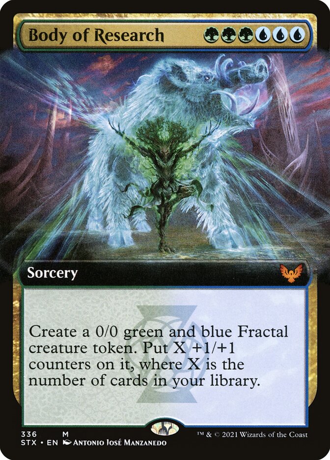 Body of Research - Extended Art - Foil