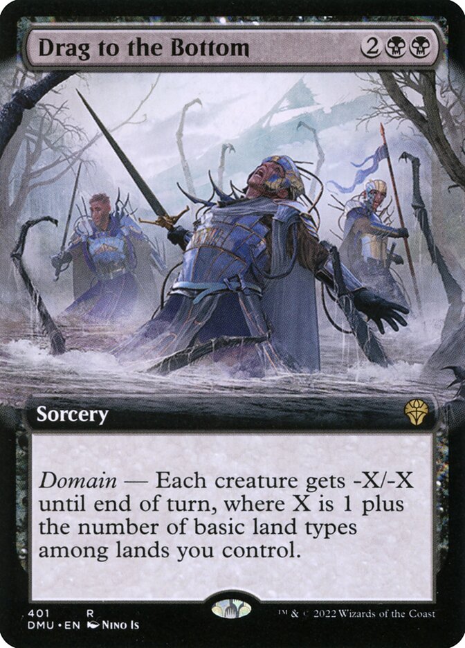 Drag to the Bottom - Extended Art - Foil