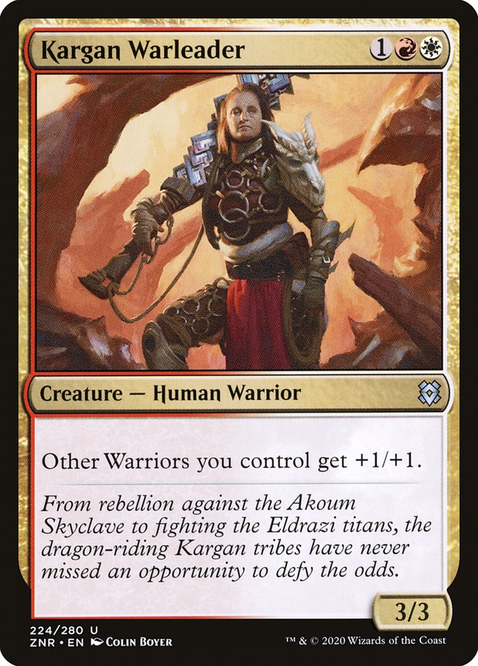 Kargan Warleader - Foil