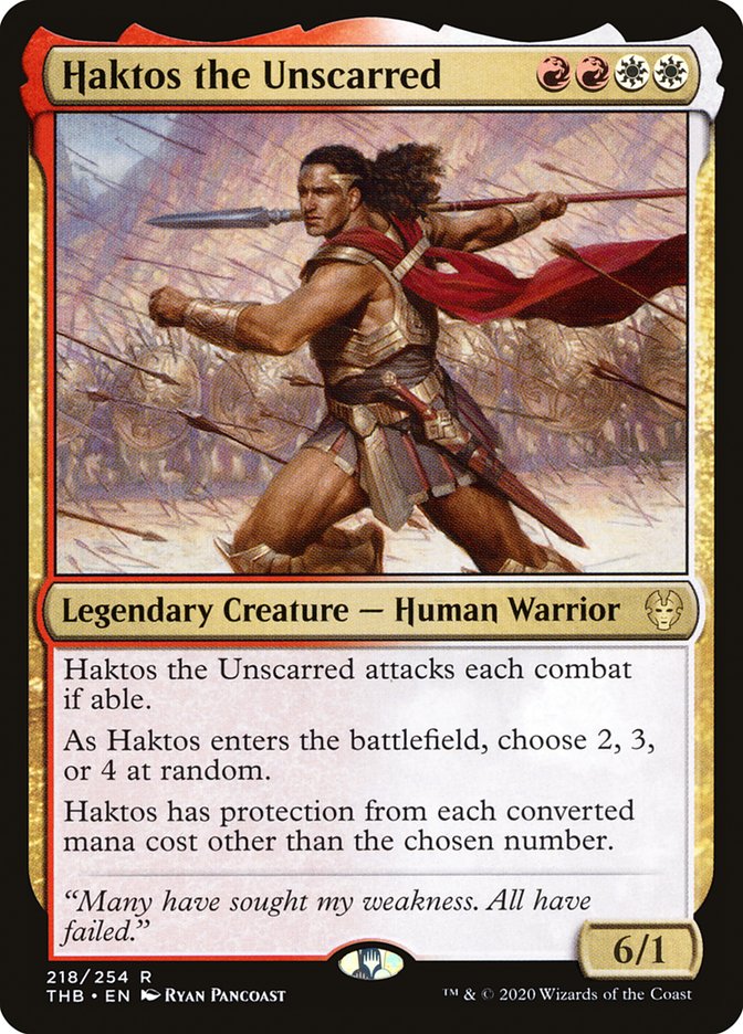 Haktos the Unscarred - Foil