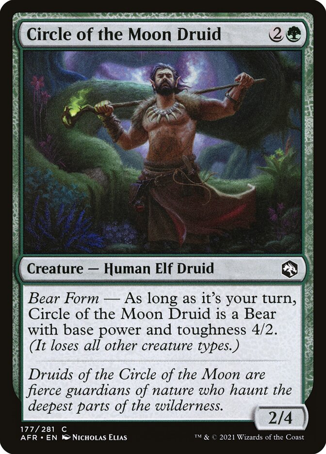 Circle of the Moon Druid - Foil