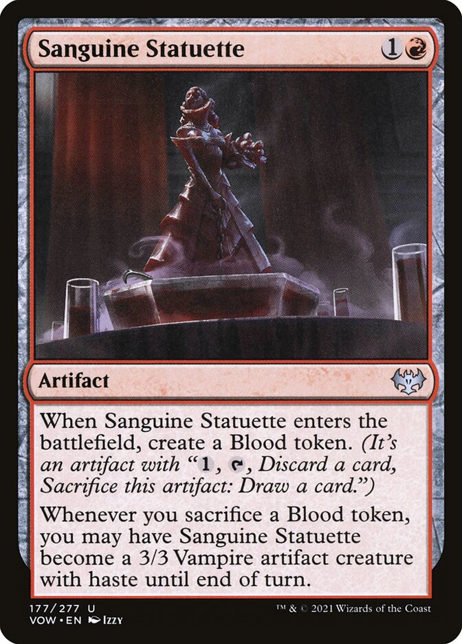 Sanguine Statuette - Foil