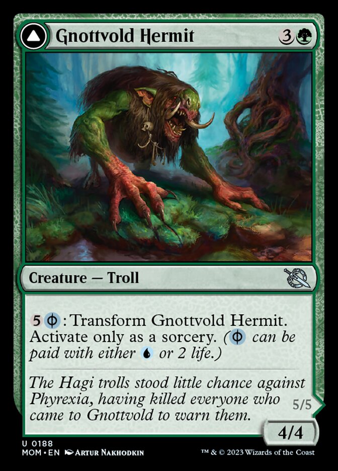 Gnottvold Hermit // Chrome Host Hulk - Foil