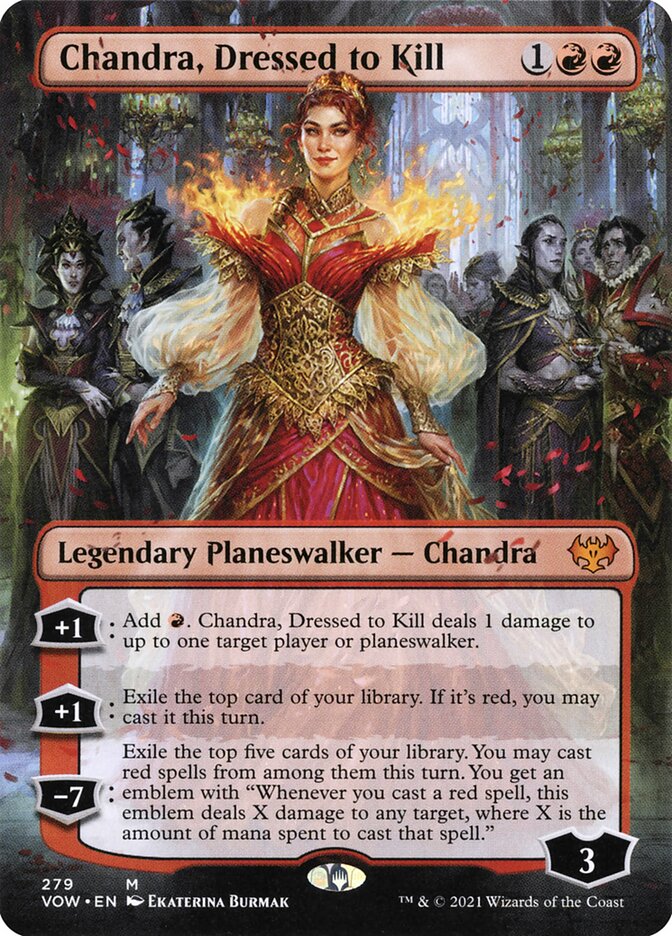 Chandra, Dressed to Kill - Borderless - Foil