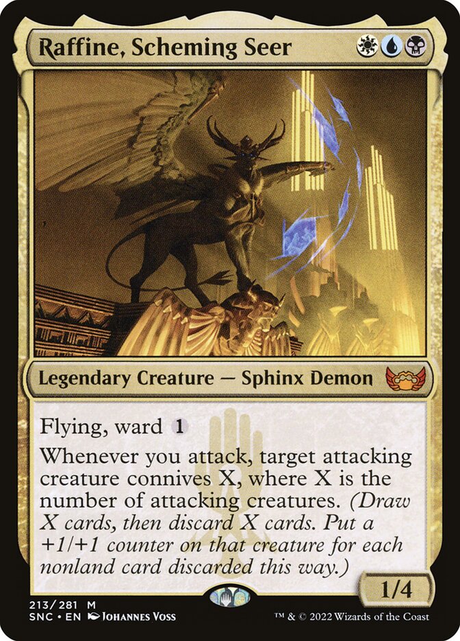 Raffine, Scheming Seer - Foil