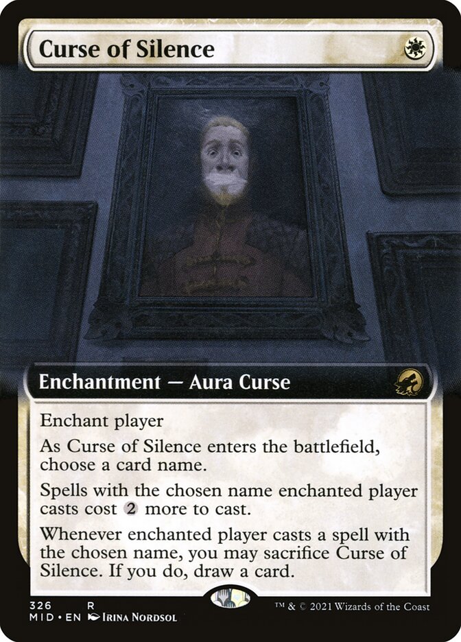 Curse of Silence - Extended Art - Foil