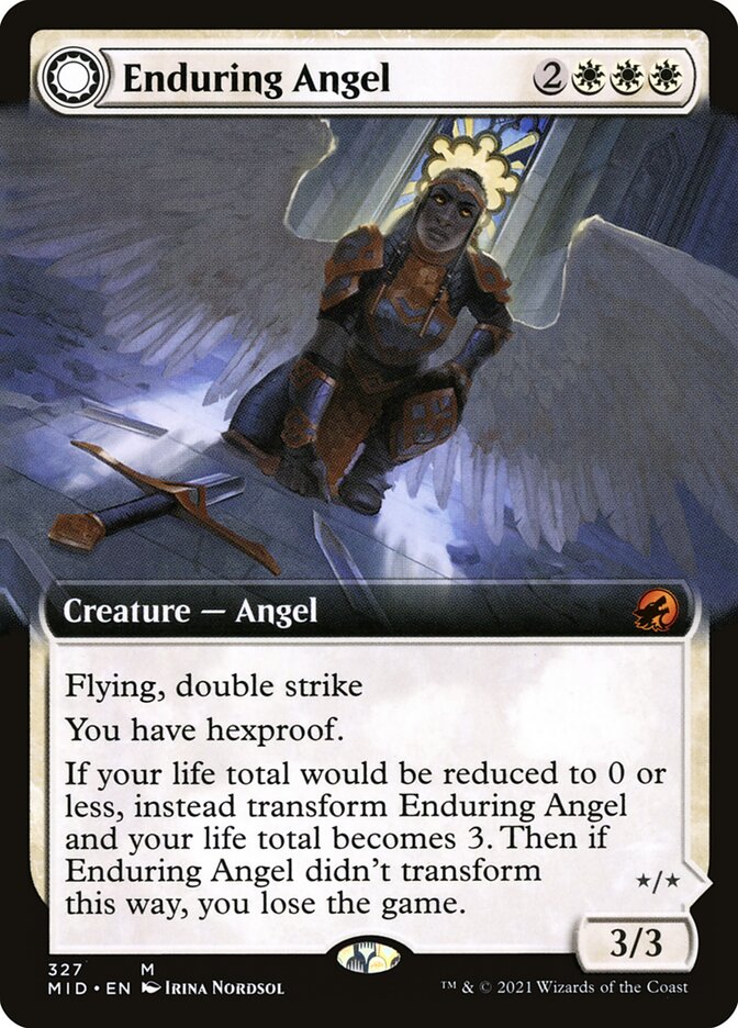 Enduring Angel // Angelic Enforcer - Extended Art - Foil