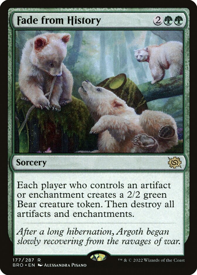 Fade from History - Foil