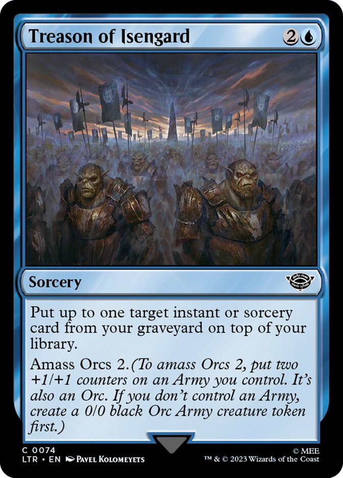Treason of Isengard - Foil