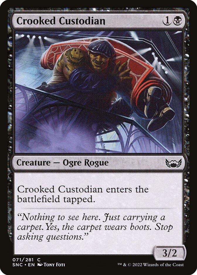 Crooked Custodian - Foil