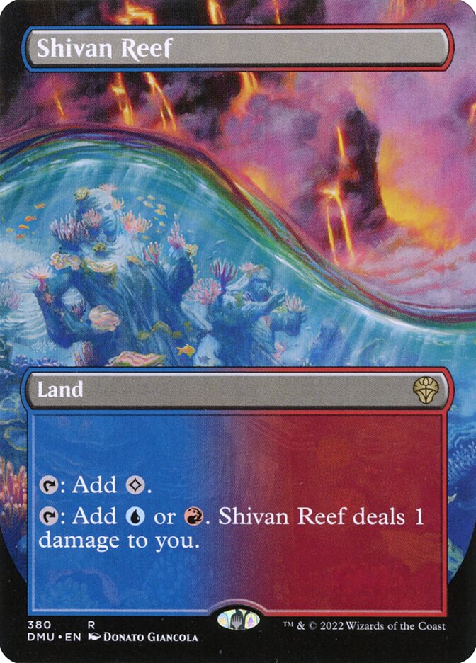 Shivan Reef - Borderless