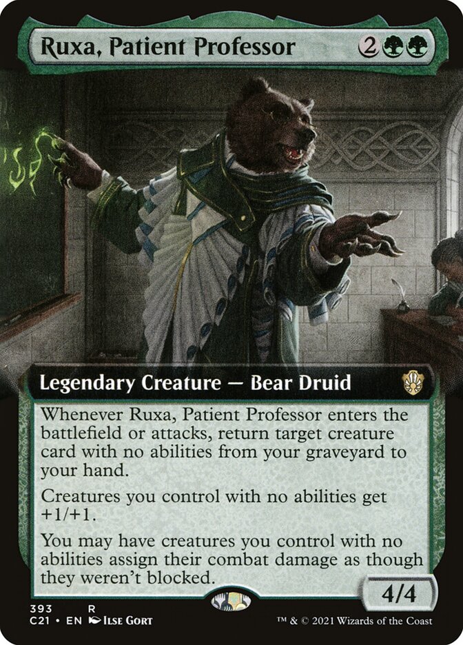 Ruxa, Patient Professor - Extended Art