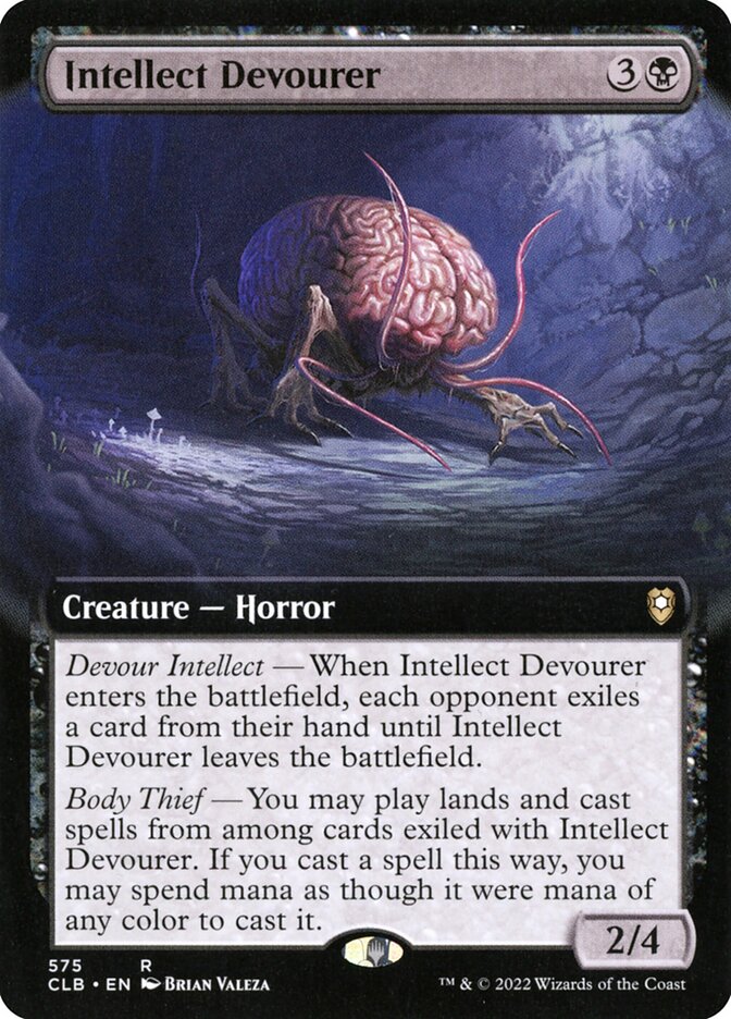 Intellect Devourer - Extended Art - Foil