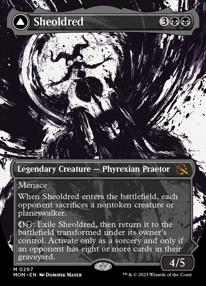 Sheoldred // The True Scriptures - Borderless - Foil
