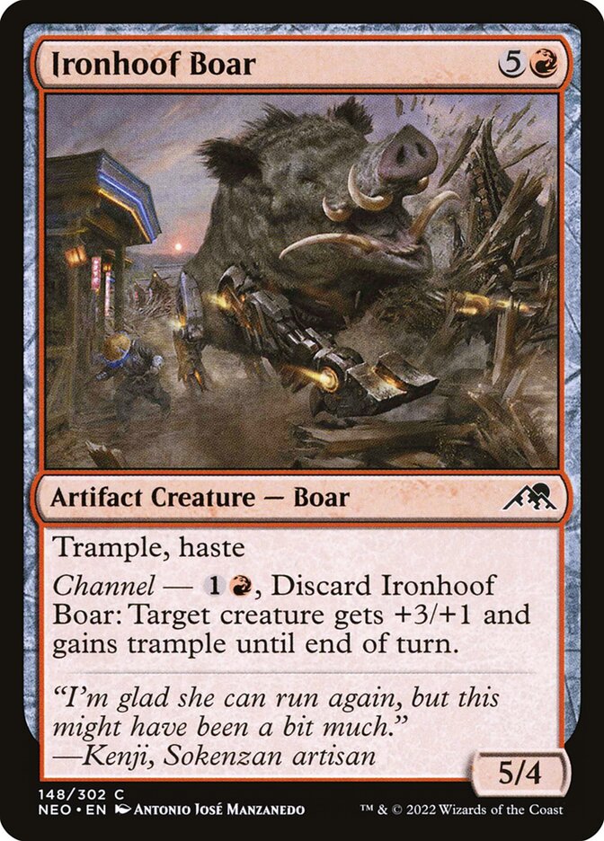 Ironhoof Boar - Foil