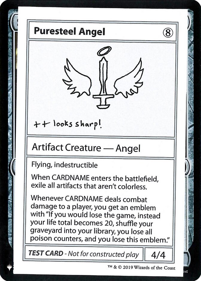 Puresteel Angel - The List