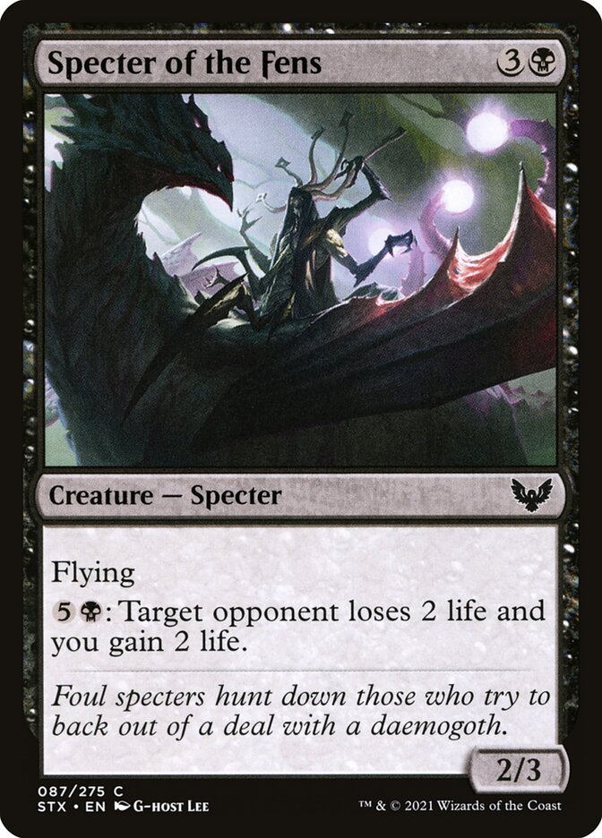Specter of the Fens - Foil