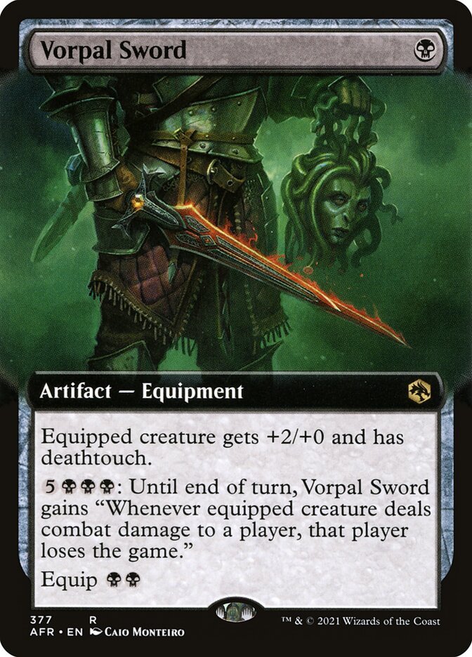 Vorpal Sword - Extended Art - Foil