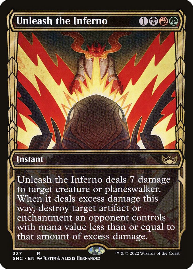 Unleash the Inferno - Showcase - Foil
