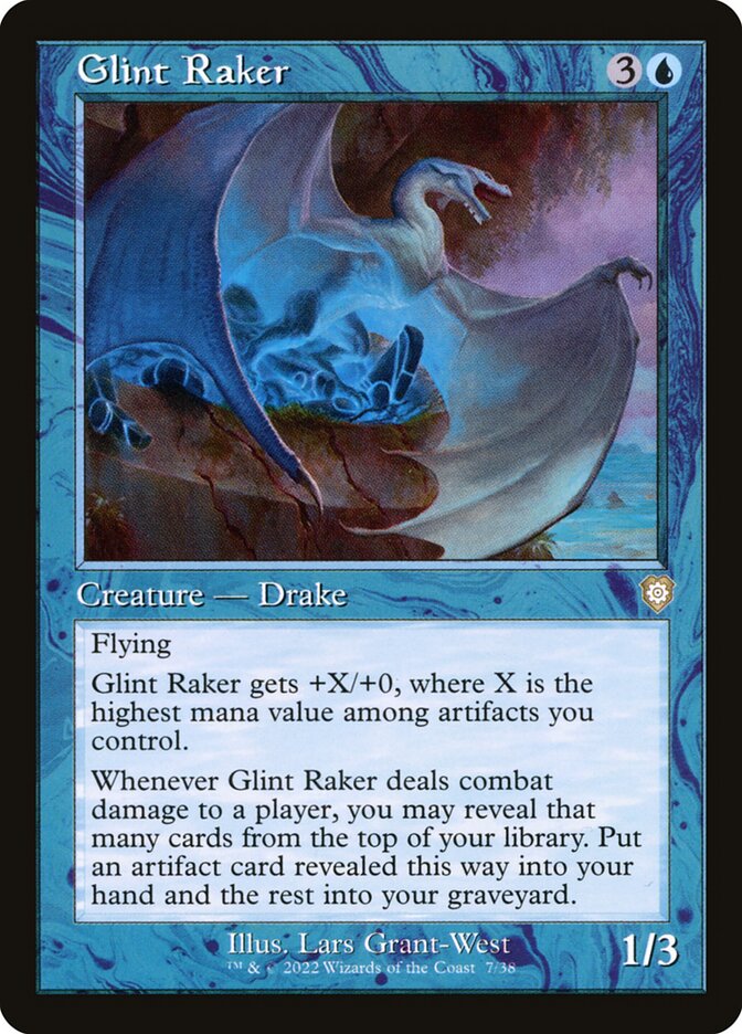 Glint Raker - Retro Frame