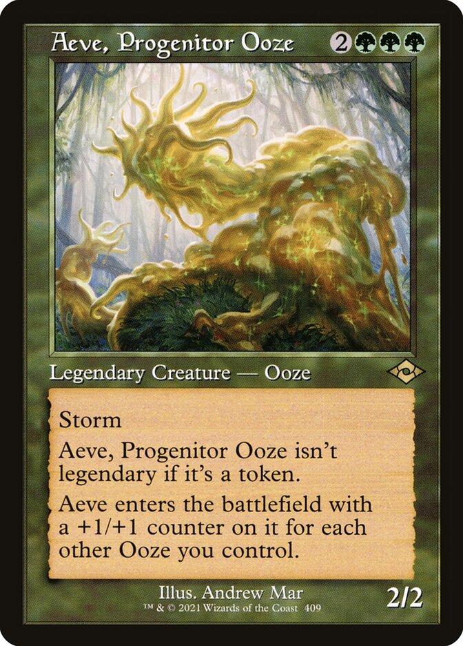Aeve, Progenitor Ooze - Retro Frame - Foil