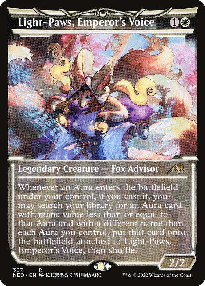 Light-Paws, Emperor's Voice - Showcase - Foil