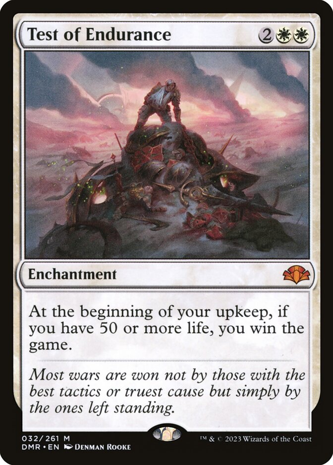 Test of Endurance - Foil