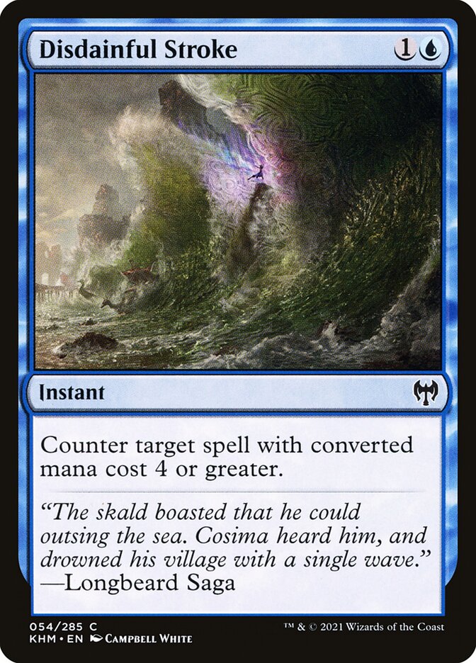 Disdainful Stroke - Foil