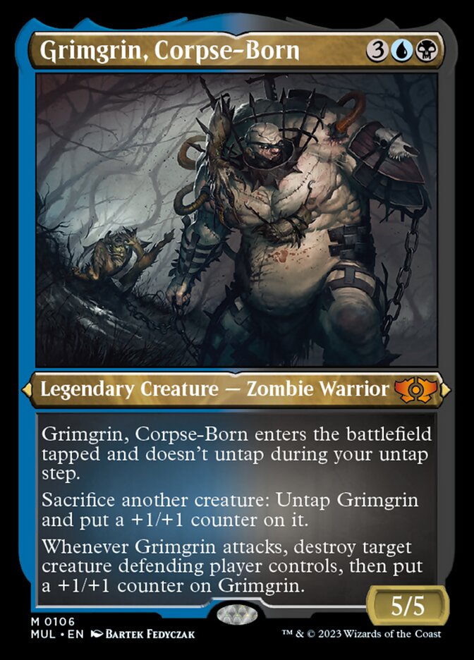 Grimgrin, Corpse-Born - Etched - Foil