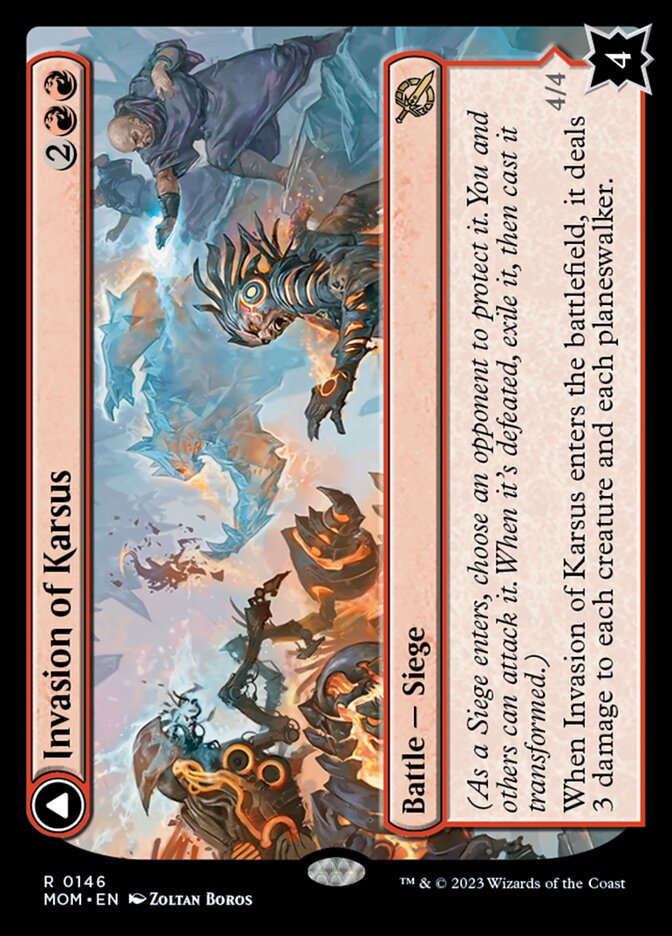 Invasion of Karsus // Refraction Elemental - Foil