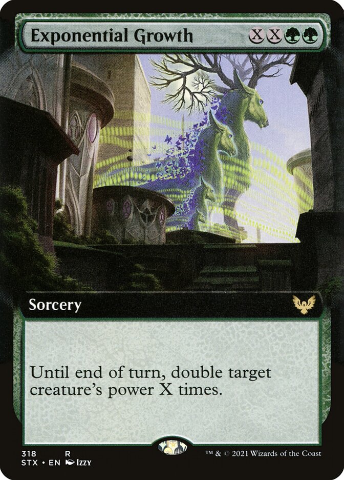 Exponential Growth - Extended Art